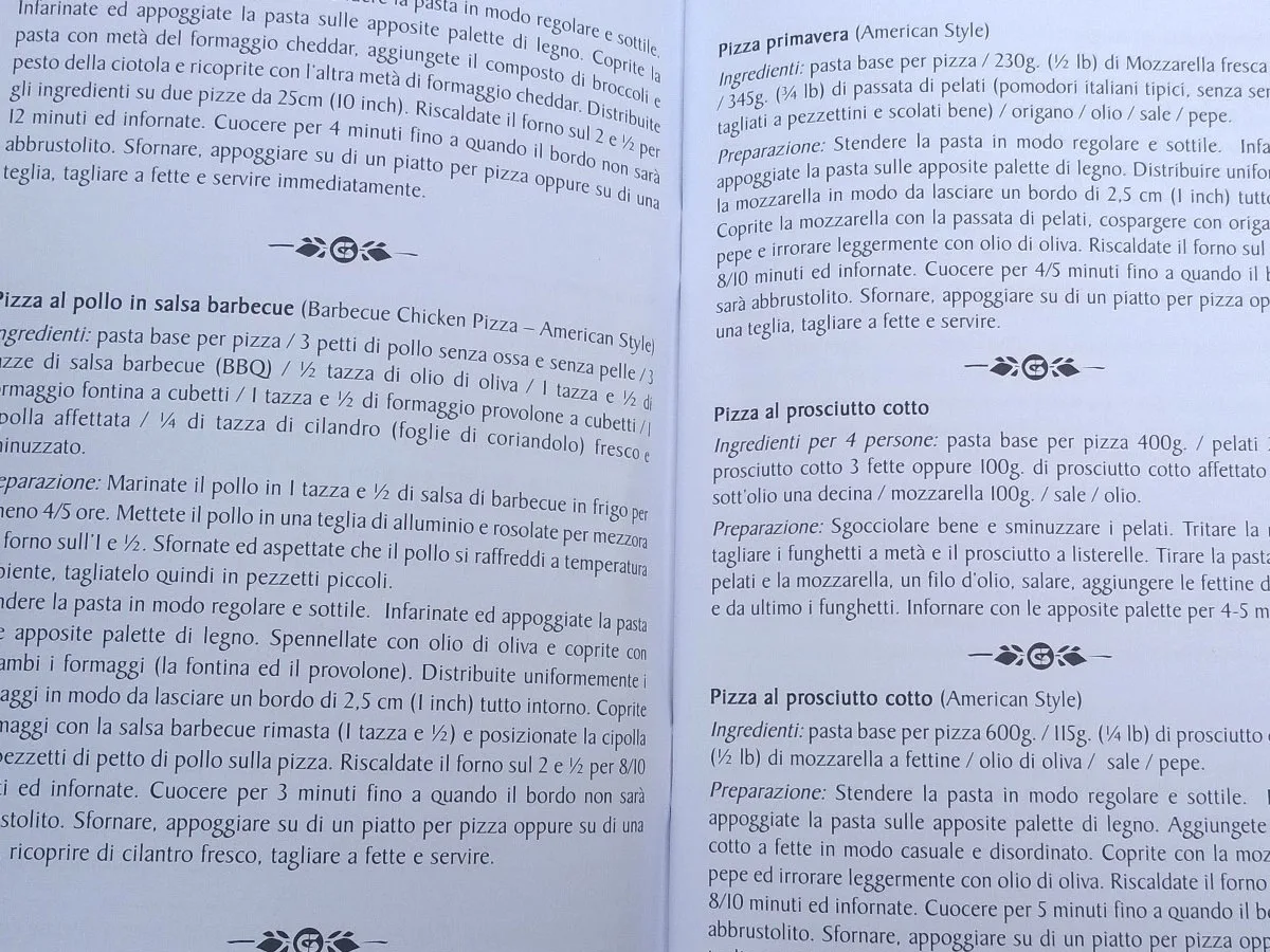Rezeptesammlung Pizzamaker