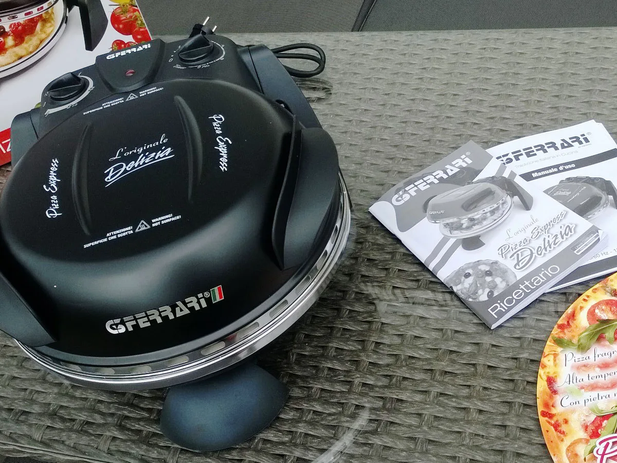 G3Ferrari Pizzamaker Delizia mit geschlossenem Deckel