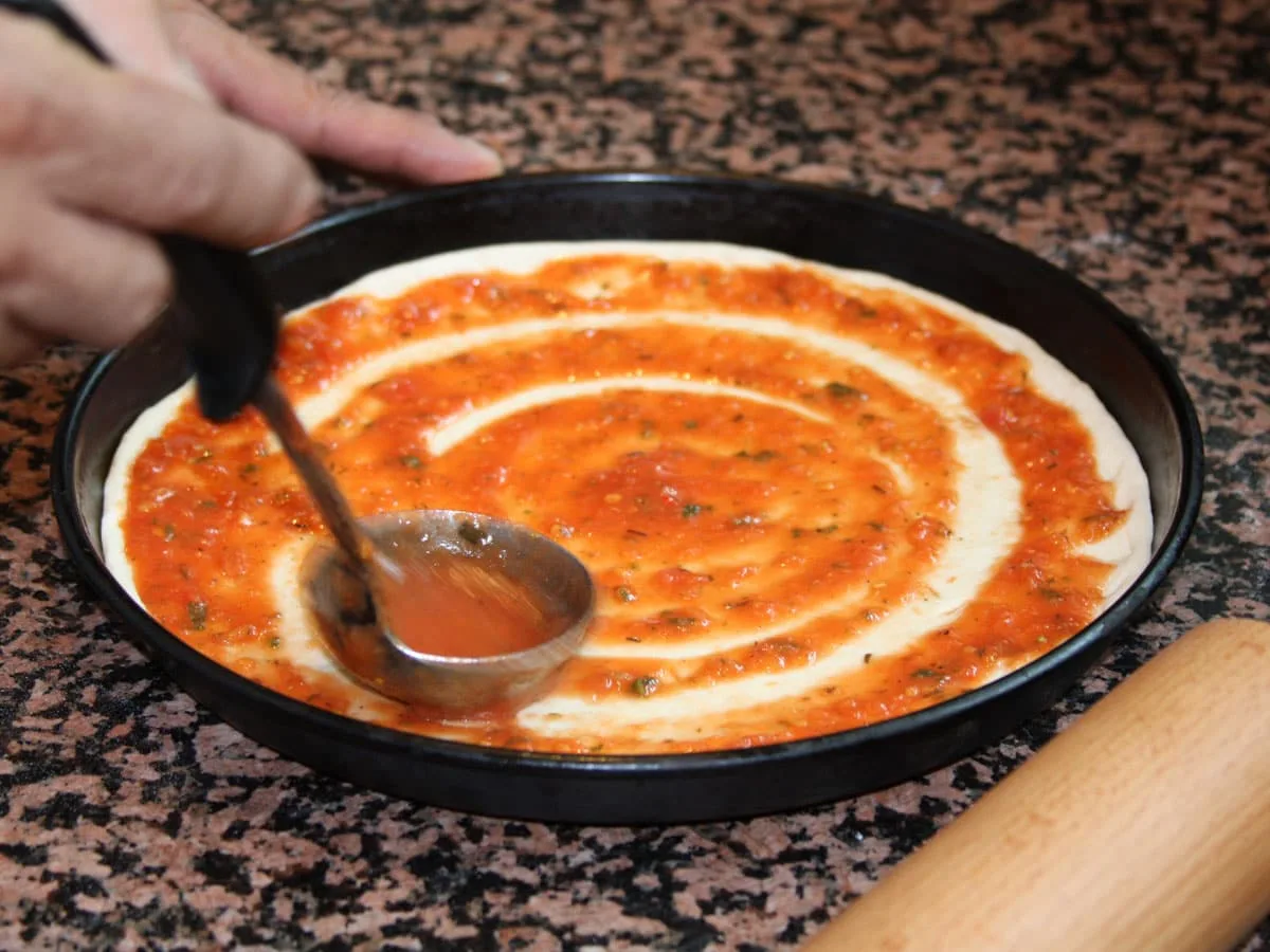 Das original Pizzablech