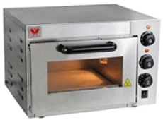Einbaubackofen mit eigener Pizzastufe am Programmwähler