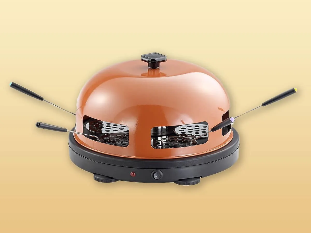 Rosenstein & Söhne Pizzöfen mit Metallhaube, Cucina di modena