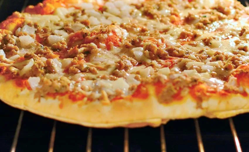Pizza im Pizza Backofen