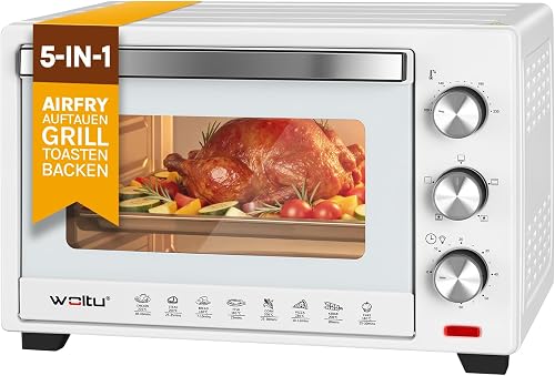 WOLTU Mini Backofen 28 L