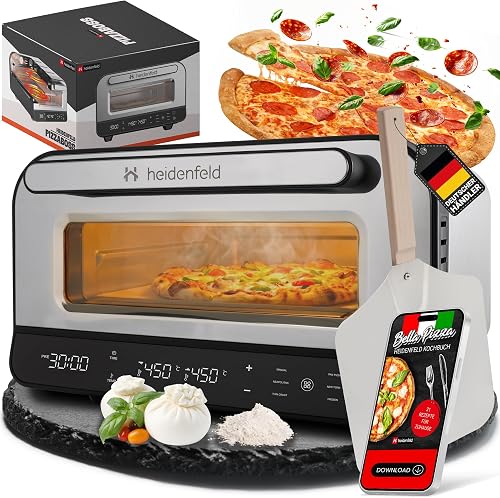 Heidenfeld Pizzaofen mit 450 °C